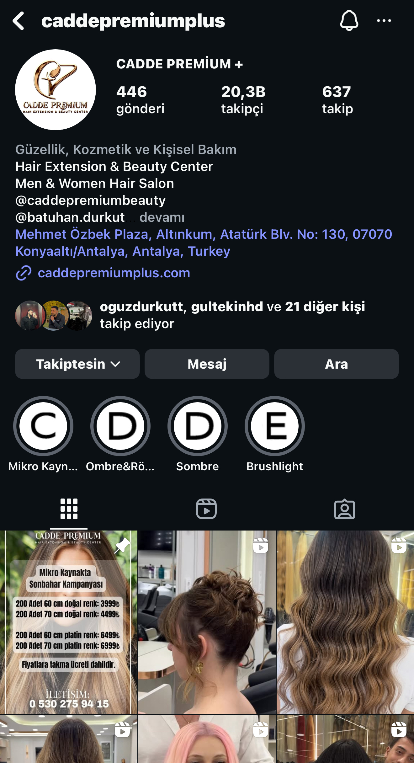 CADDE PREMİUM + İNSTAGRAM