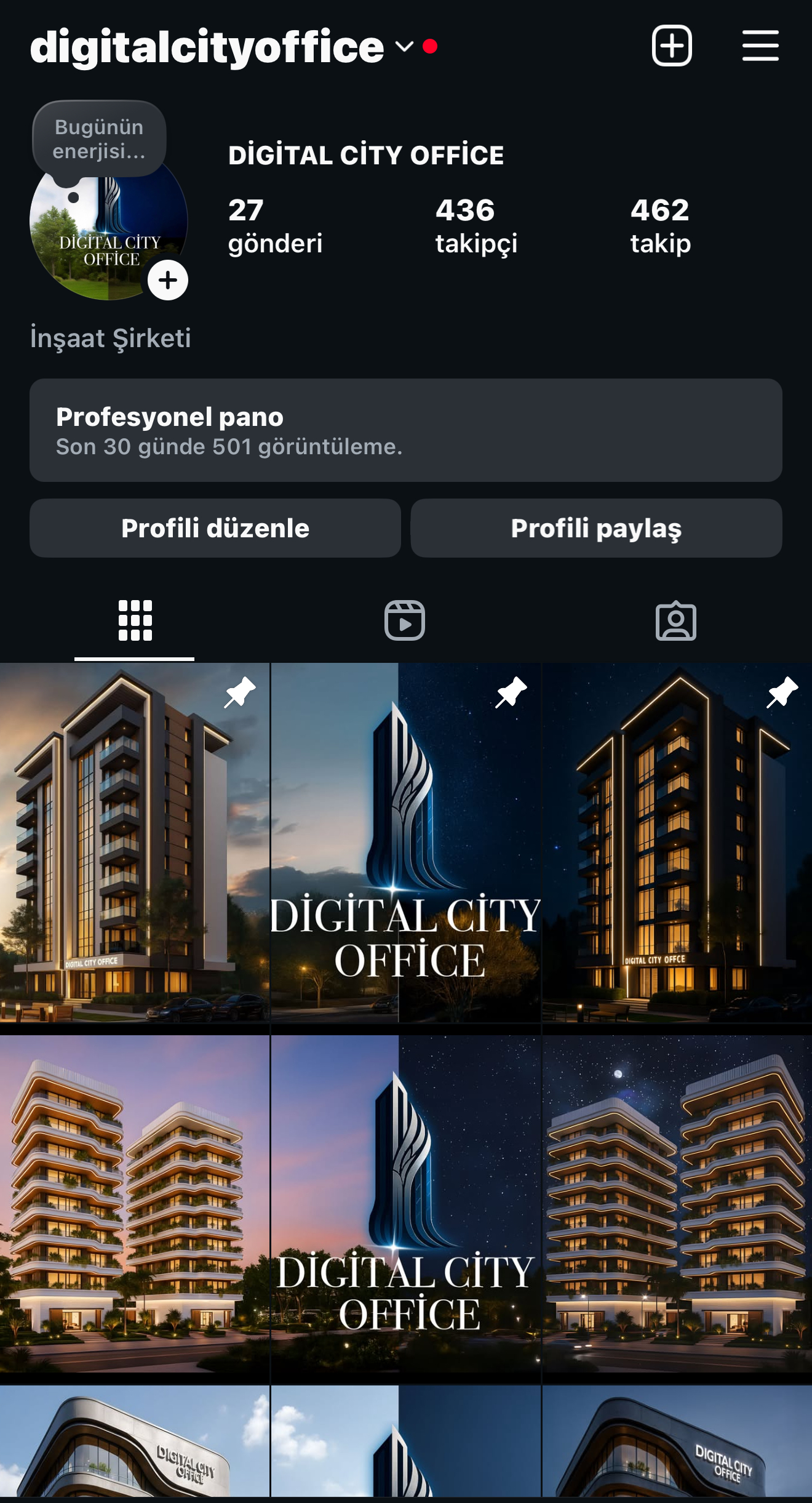 DİGİTAL CİTY OFFİCE İNSTAGRAM