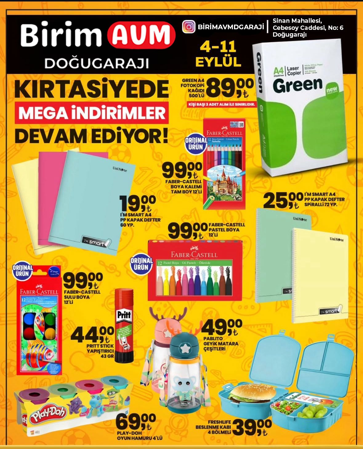 BİRİM AVM DOĞU GARAJI